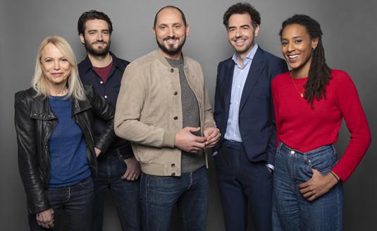 Laure Adler, Maxime Darquier, Karim Rissouli, Guy Birnbaum