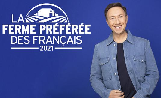 Photo de Stéphane Bern accompagnée du logo de l'émission