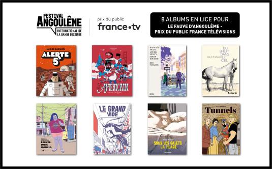 Sélection pour le Fauve d'Angoulême - Prix du public France Télévisions. 