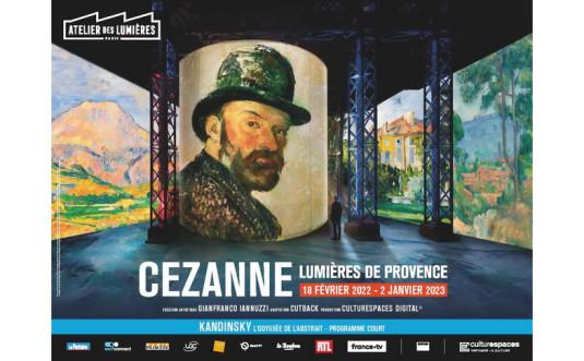 Cézanne débarque à l'Atelier des lumières !