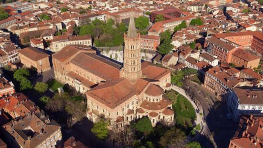 La cathédrale Saint-Sernin à Toulouse