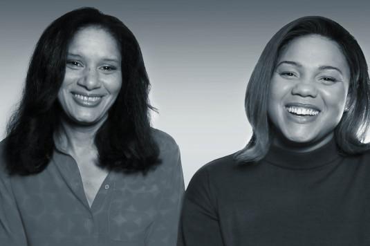 Laurence Théatin et Kessi Weispaut Tahi 