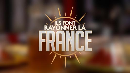 Logo reprenant le titre « Ils font rayonner la France ».