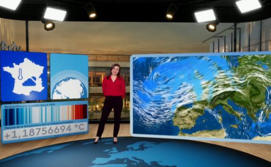Climat : un nouveau journal météo lancé par France Télévisions.