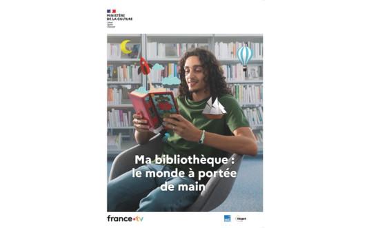 Campagne de communication nationale en faveur des bibliothèques.