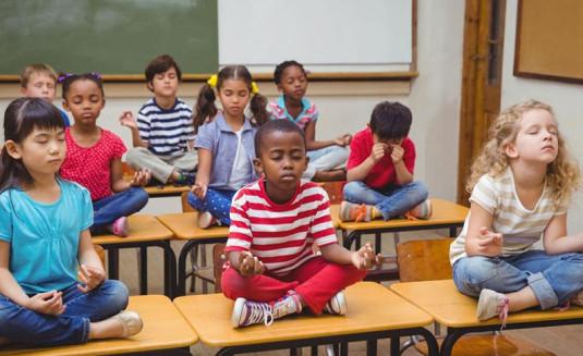 Méditation à l'école