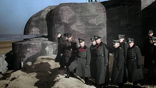 Erwin Rommel visitant un blaukhaus