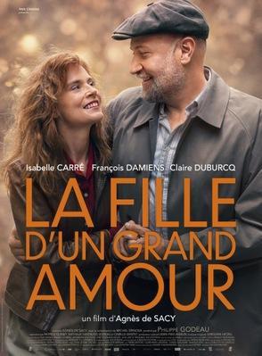 Affiche LA FILLE D'UN GRAND AMOUR