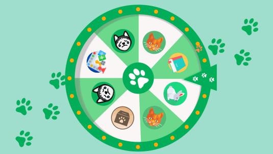 Photo Roue de la fortune Nos très chers animaux