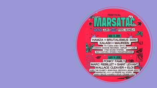  Affiche Marsatac 2025