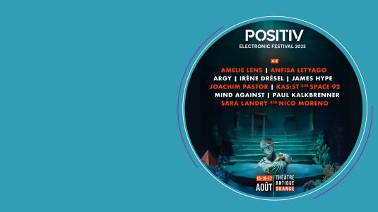 Affiche du POSITIV Electronic Festival 