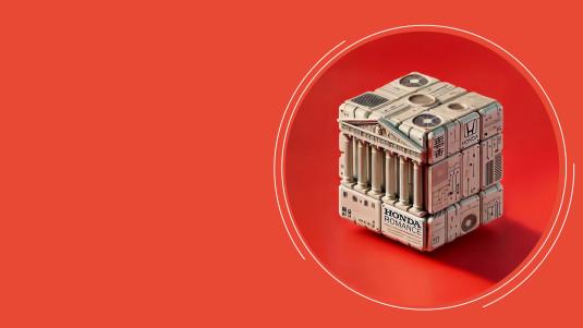 Affiche Honda Romance