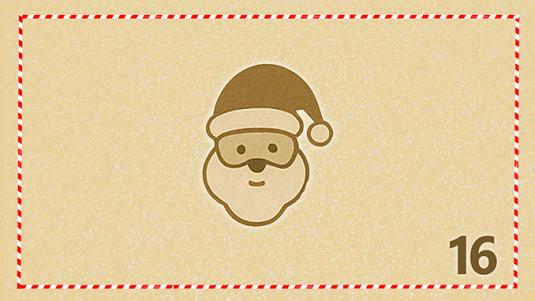 Case 16 du calendrier de l'Avent 