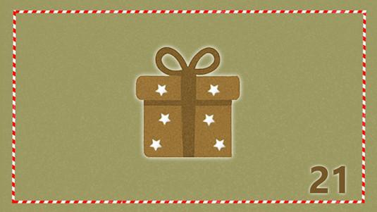 Case 21 du calendrier de l'avent