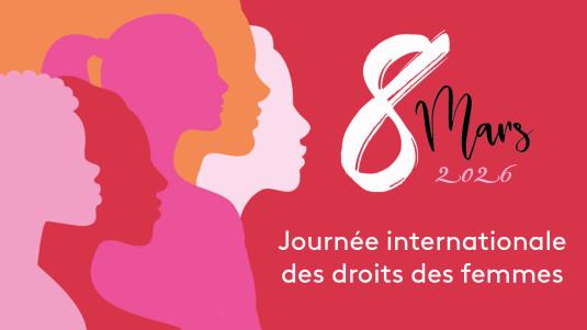 visuel Journée internationale des droits des femmes #8MarsTousLesJours