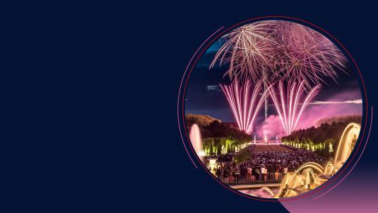 Les Grandes Eaux Nocturnes du château de Versailles 2026
