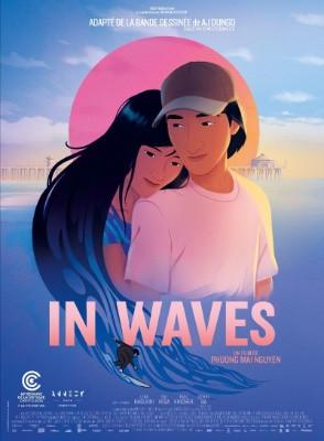 In waves