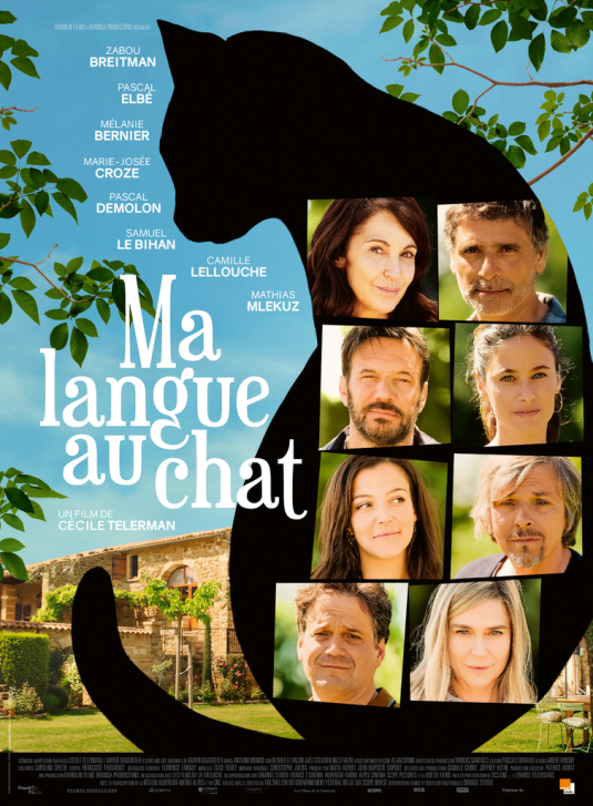 Affiche MA LANGUE AU CHAT