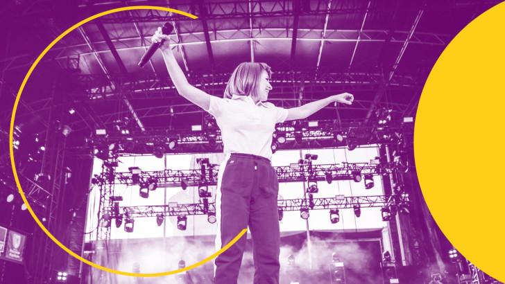 Suzanne aux Francofolies en 2021