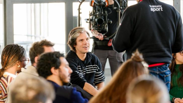 Orelsan dans « Les Rencontres du Papotin ».