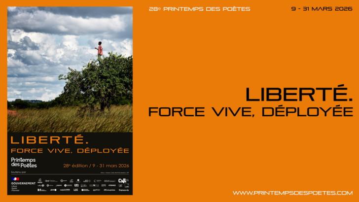 Le Printemps des Poètes revient du 9 au 31 mars 2026 