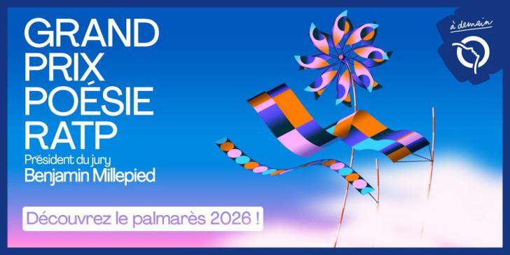 Grand Prix Poésie RATP : annonce des lauréats 2026