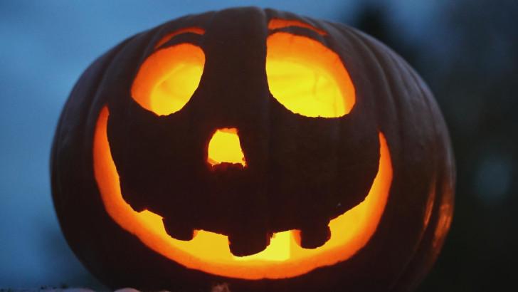 Une citrouille d'Halloween
