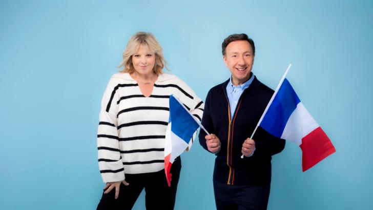 Stéphane Bern et Laurence Boccolini
