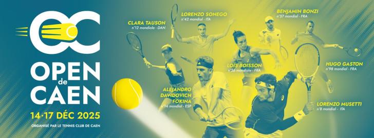 Les joueurs 2025 de l'Open de Caen