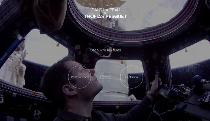 Thomas Pesquet dans l'ISS