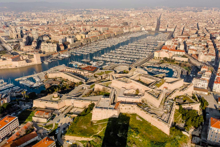Le fort d'Entrecasteaux à Marseille
