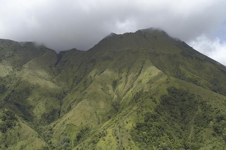La montagne Pelée, à la Martinique