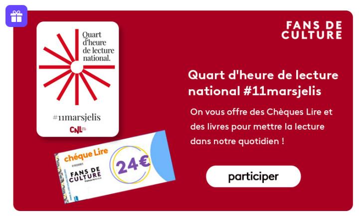 Le CNL invite à un Quart d'heure de lecture national le 11 mars ...
