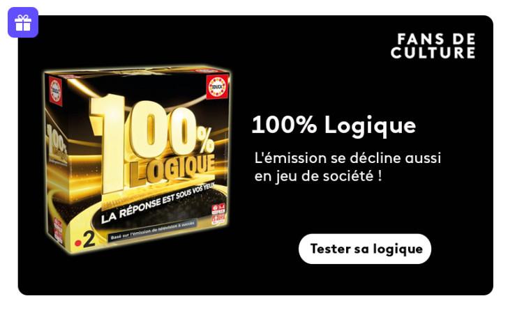 Remportez le jeu de société "100% Logique" !