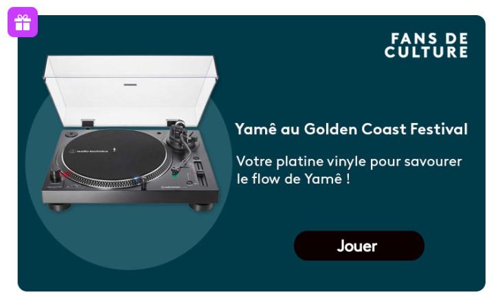 Votre platine vinyle pour savourer le flow de Yamê !