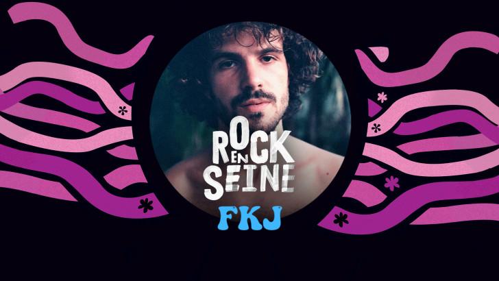 Photo of FKJ in concert at Rock en Seine 2022