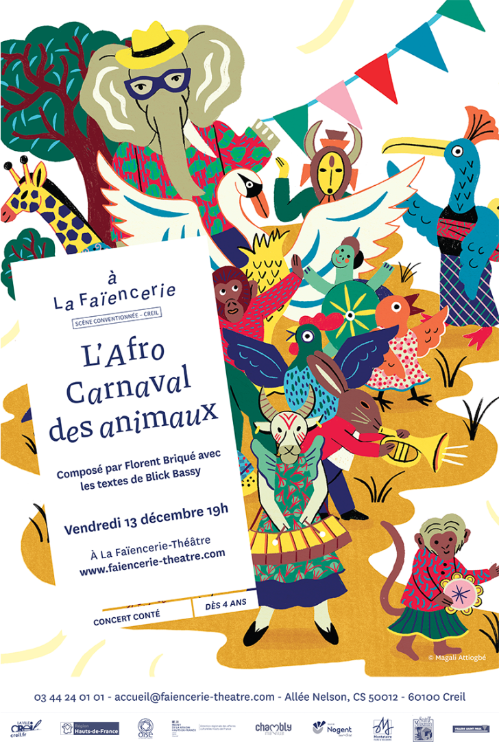 Faïencerie de Creil : L’afrocarnaval des animaux