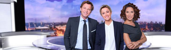 Laurent Delahousse, Anne-Sophie Lapix
