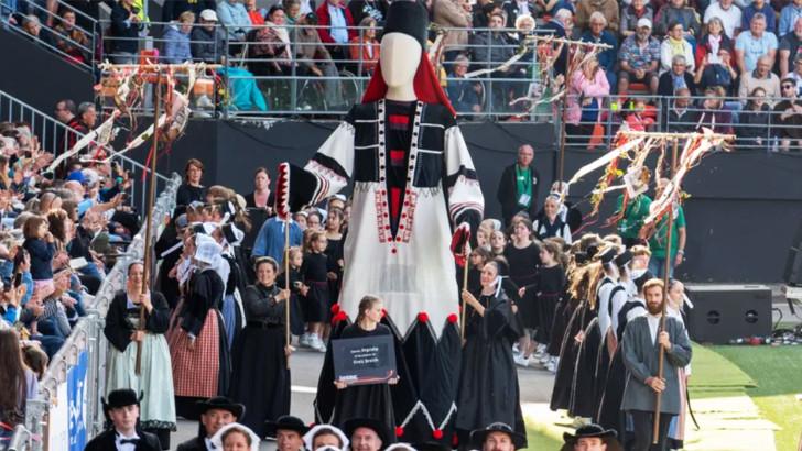 Défilé de la Grande Parade au Stade de Lorient