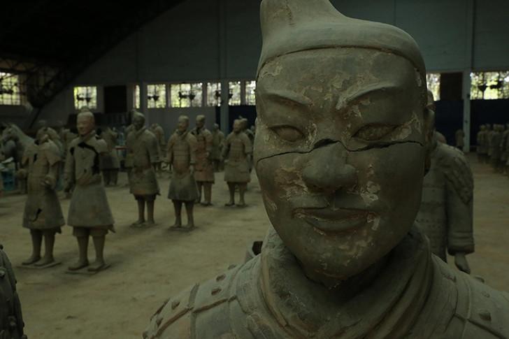 Les soldats d'argile de l'empereur Qin