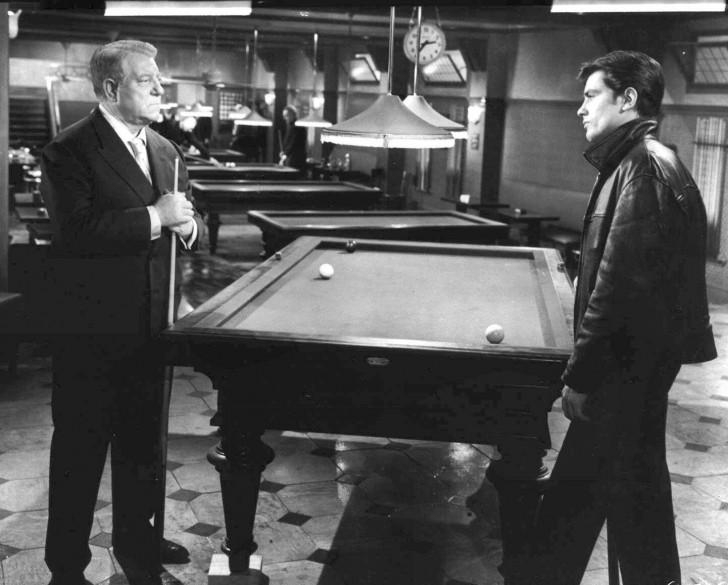 Alain Delon face à jean Gabin