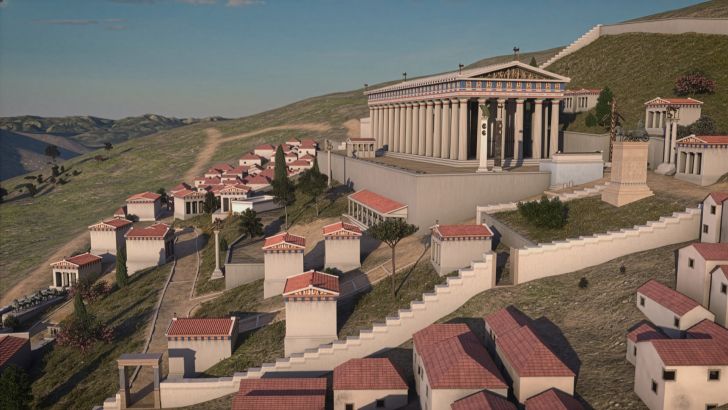 Delphes, nombril du monde 