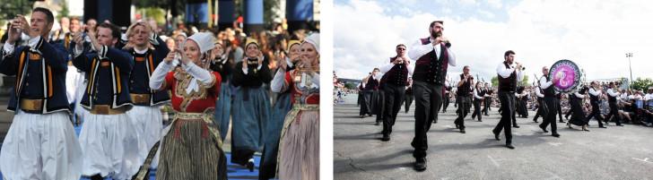 Photos de La Grande Parade des nations celtes