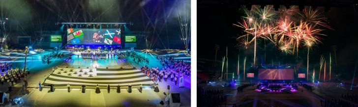 Photos du Grand Spectacle du Festival interceltique de Lorient