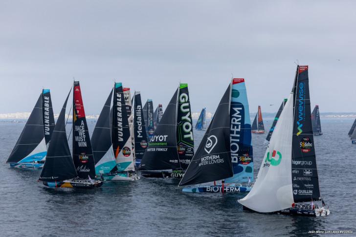 Départ du Vendée Globe 2024