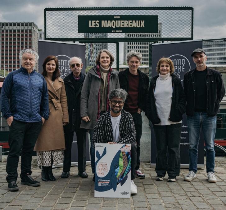 L'équipe du festival avec ses partenaires