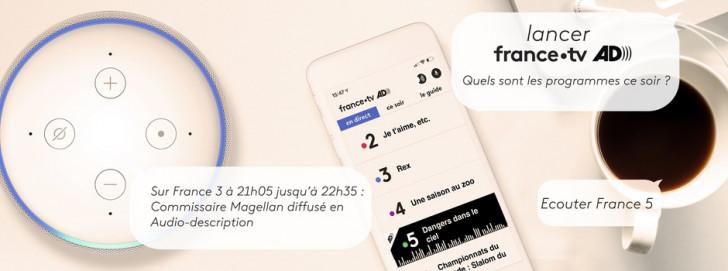 Francetv AD, une simple enceinte connectée suffit !