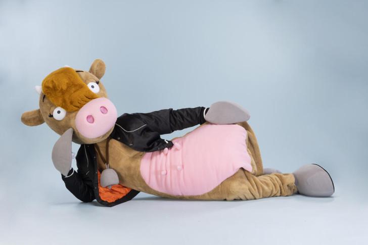 Photo mascotte vachette